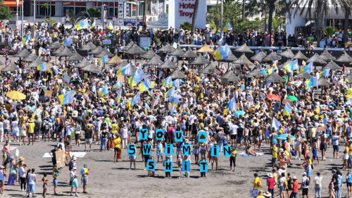 Manifestación Canarias