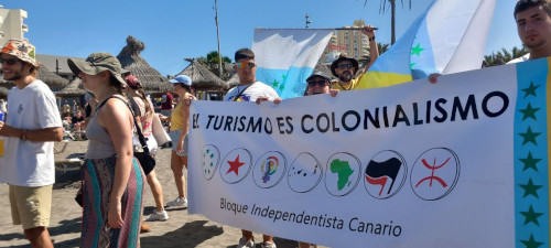 Manifestación Canarias