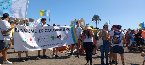 Manifestación Canarias