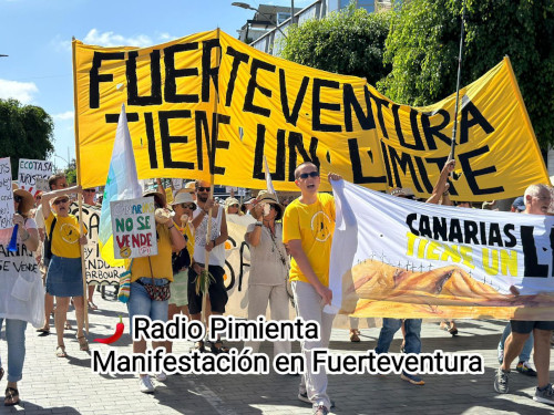 Manifestación Canarias