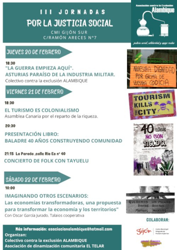 Cartel de las jornadas